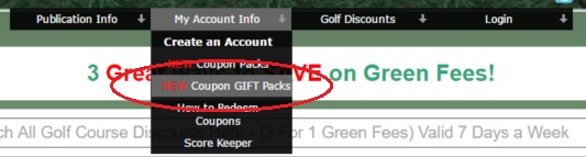 screen capture of new gift features